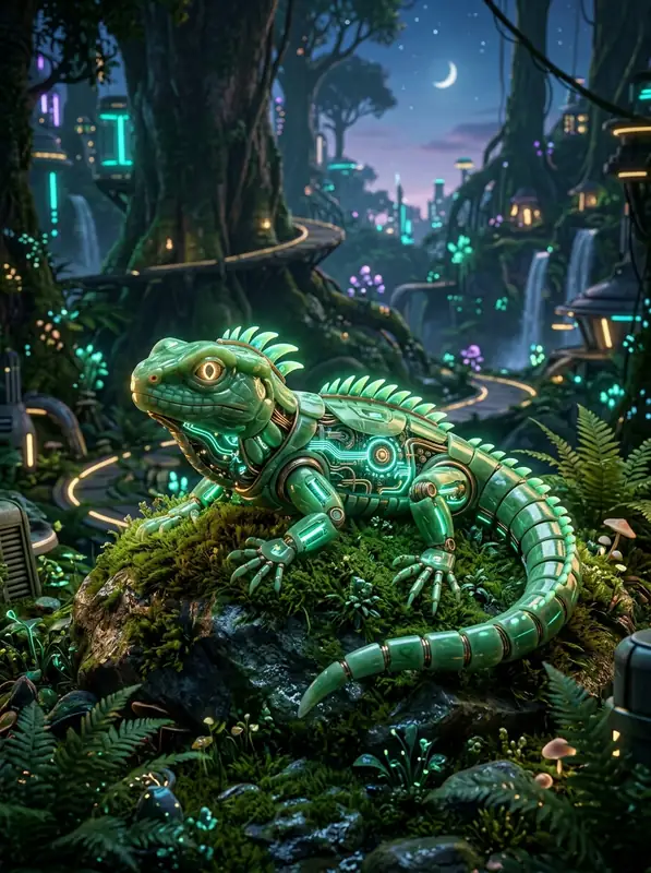 Tua the mechanical tuatara guide